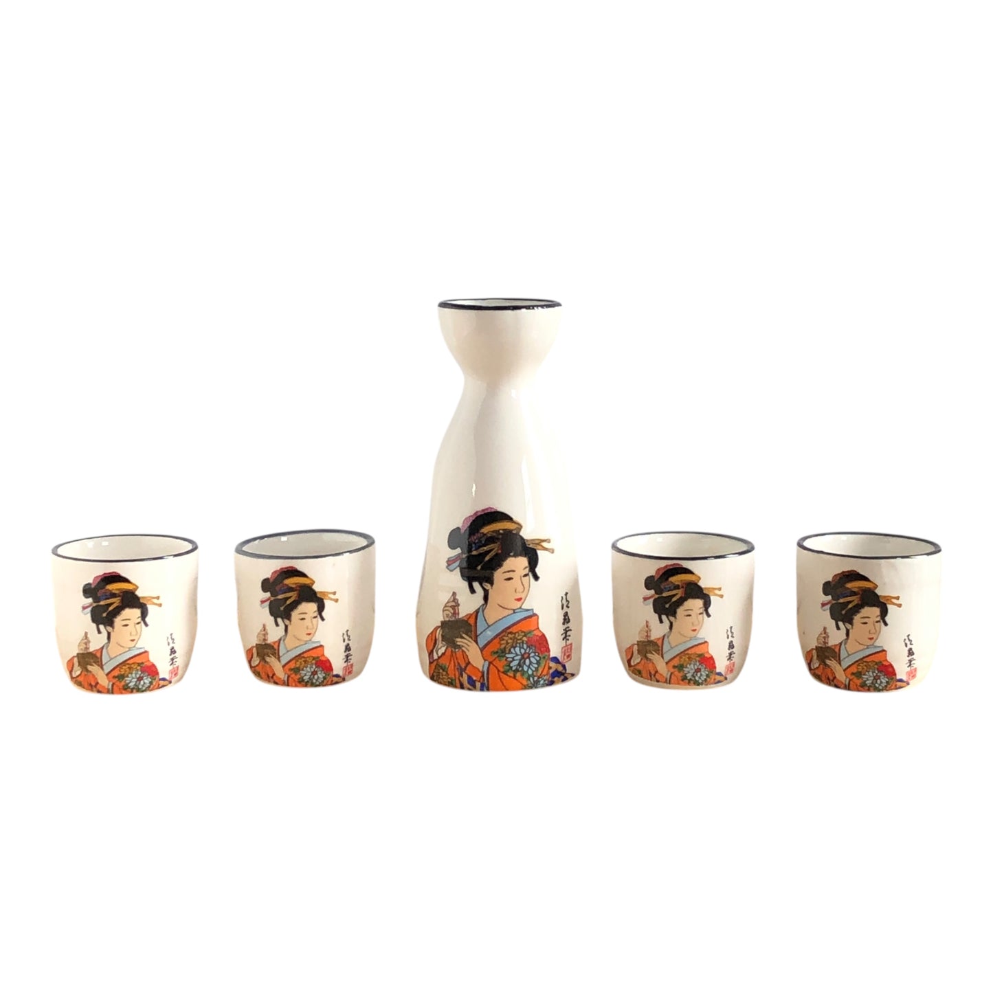 14997 - Japanese Geisha Sake- 9-19 :CS -Unearthed