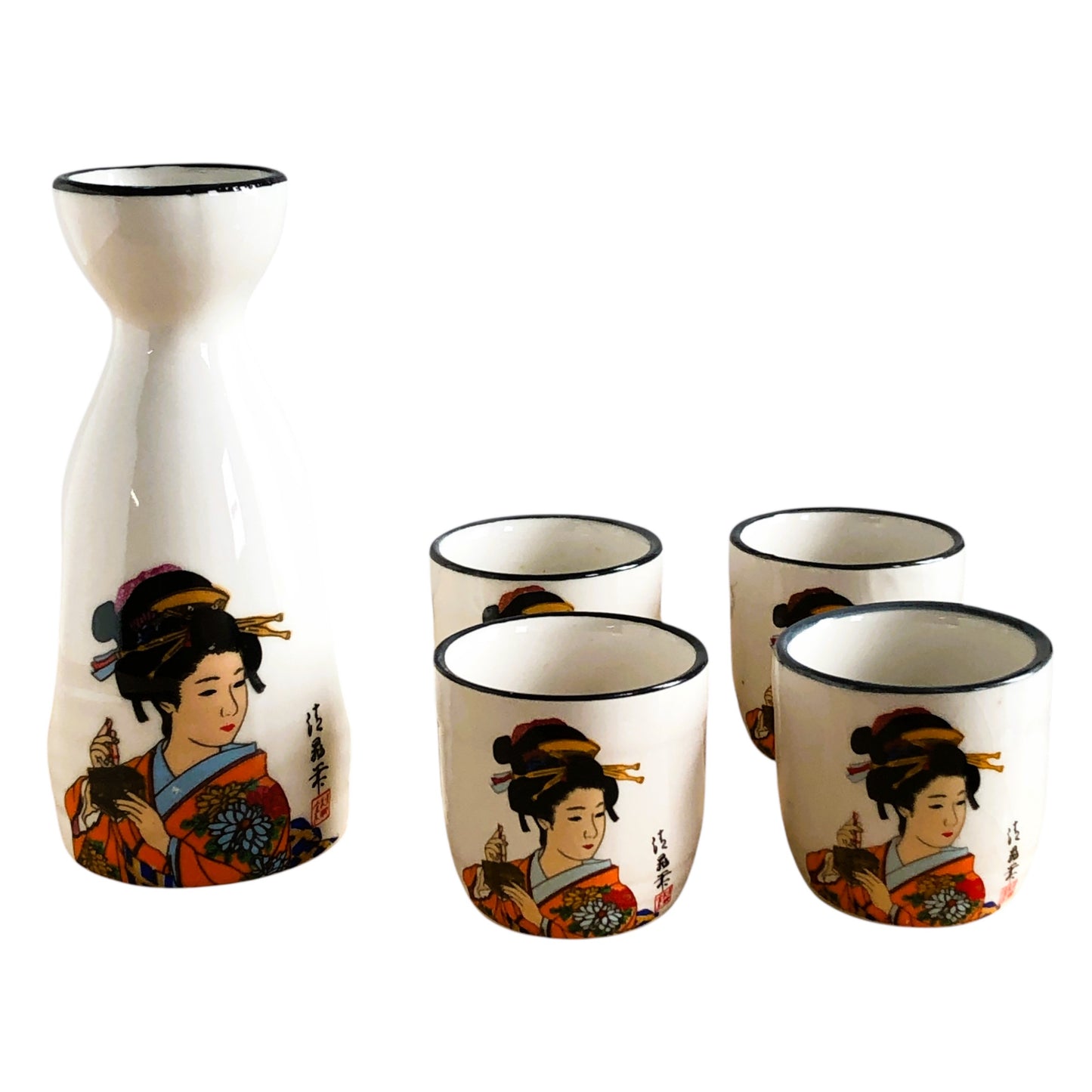 14997 - Japanese Geisha Sake- 9-19 :CS -Unearthed