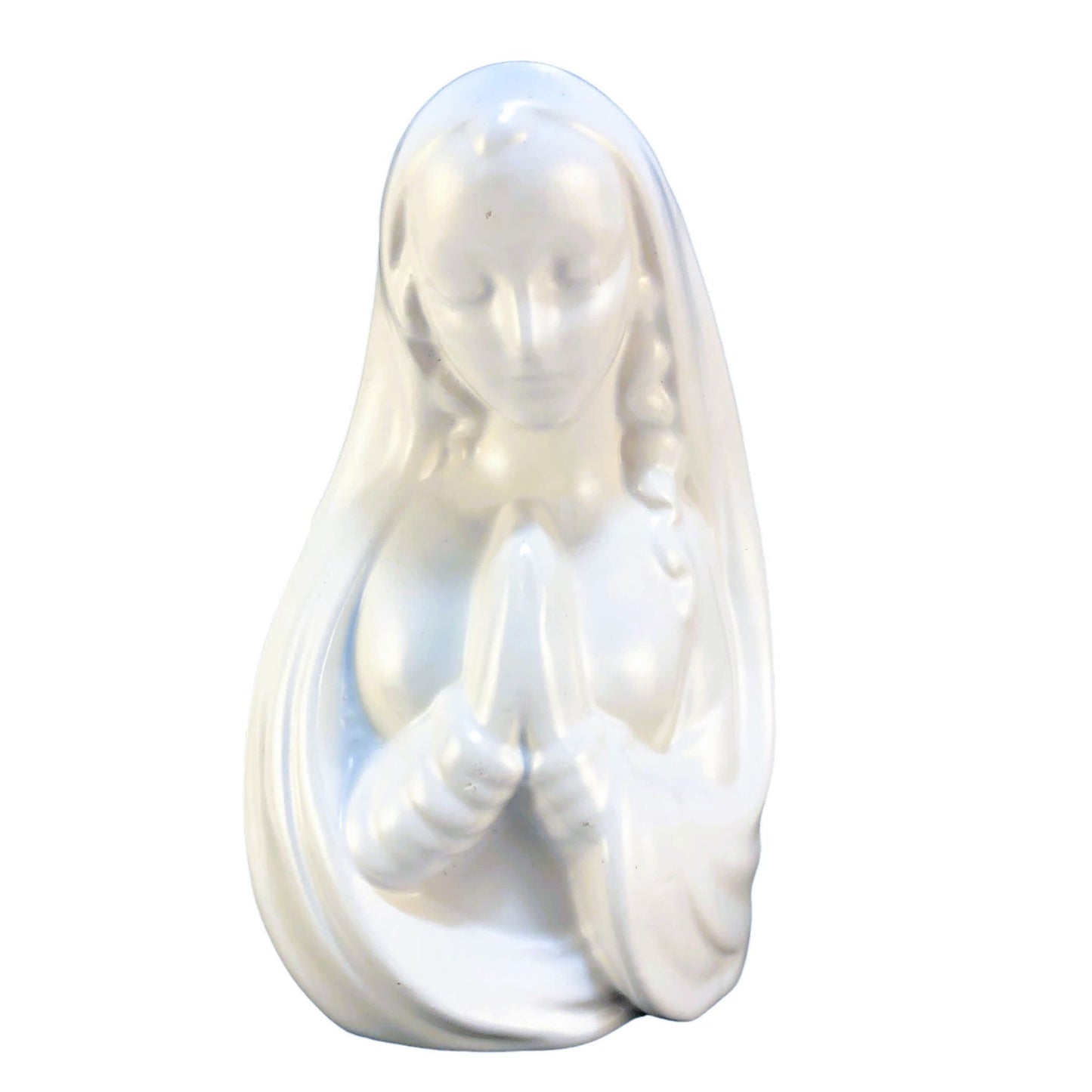 1499 - 9" White Virgin Mary Planter - |A-10|