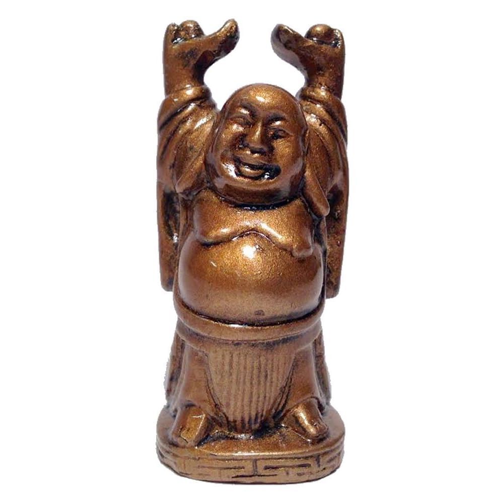 156 - 2" Bronze Buddha - Balls Raised - |X-28|