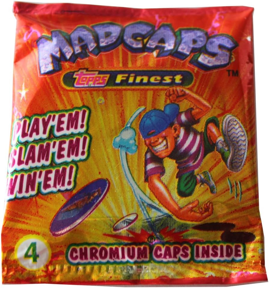 15763 - BUY ONE GET ONE FREE ORIGINAL SEALED Madcaps Pog Booster Pack |Area|