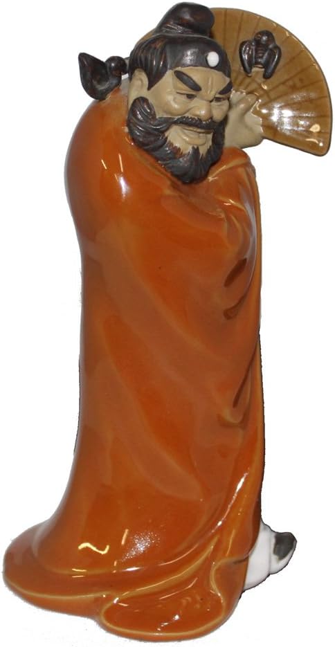 1633 - 7" Orange Zhang Fei - Fan - |H-16|