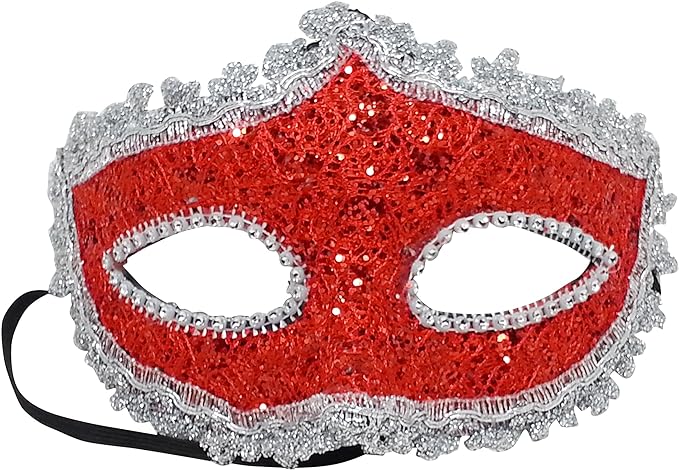 16596 - Red Masquerade Mask - [Pod 2-23