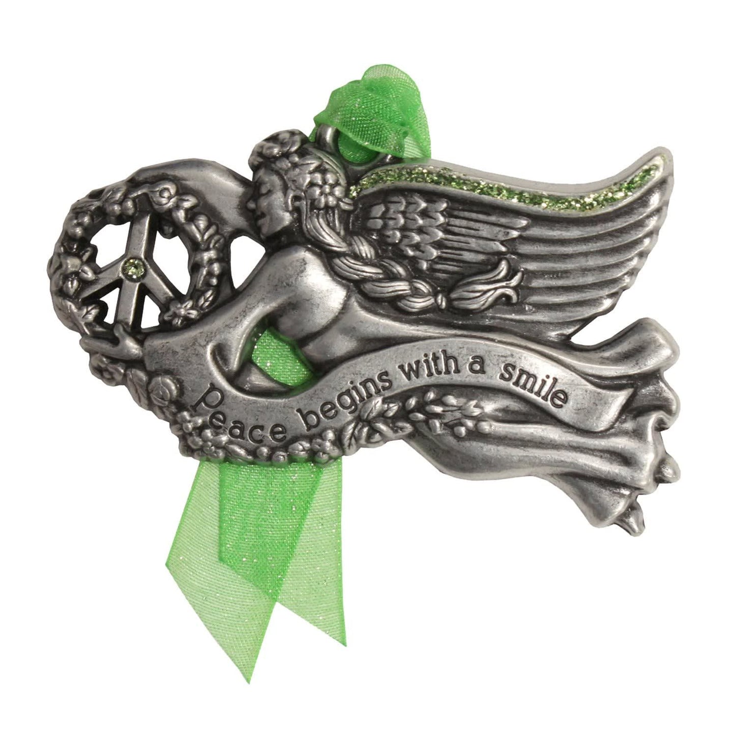 1663 - Peace Begins With a Smile Ornament |Pod 1-62|