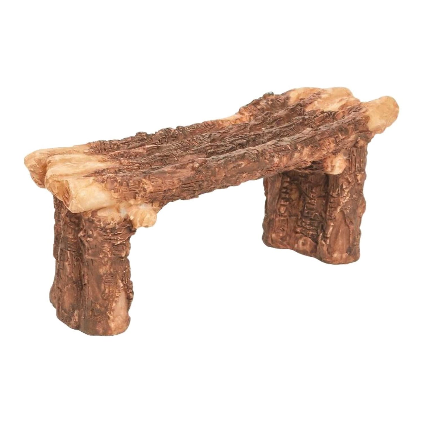 1689 - 3" Brown Log Bench - |5-3|