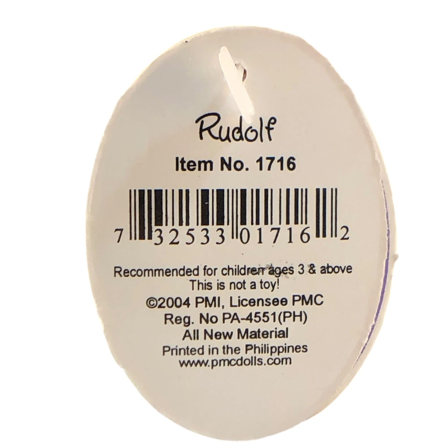 1697 - Precious Moments Rudolf With Stand |Pod 2-2|