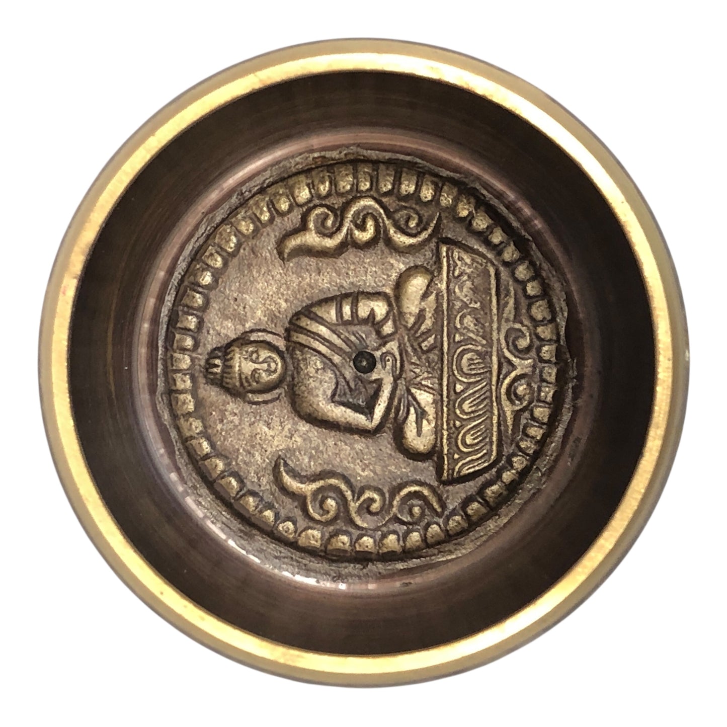 17029 Lord Buddha Tibetan Bowl 4 Singing Bowl 22-10