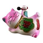 17092 - 2.5" Pink Lucky Cat - Lying - |Z-12|