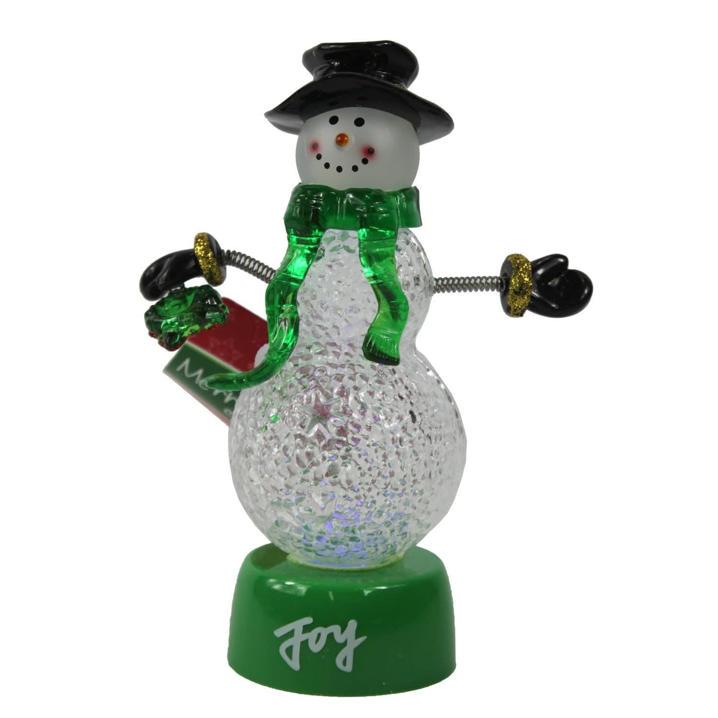 1778 - 5" LED Snowman Joy Ornament |Pod 2-62|