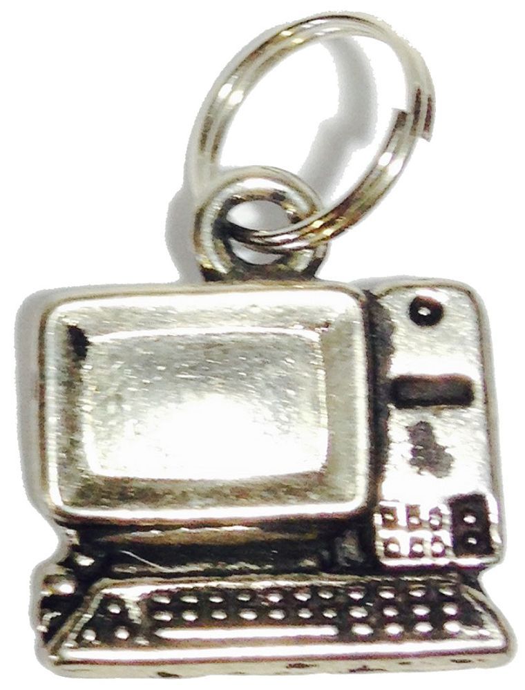 18343 - Computer Charm |Clear-171|