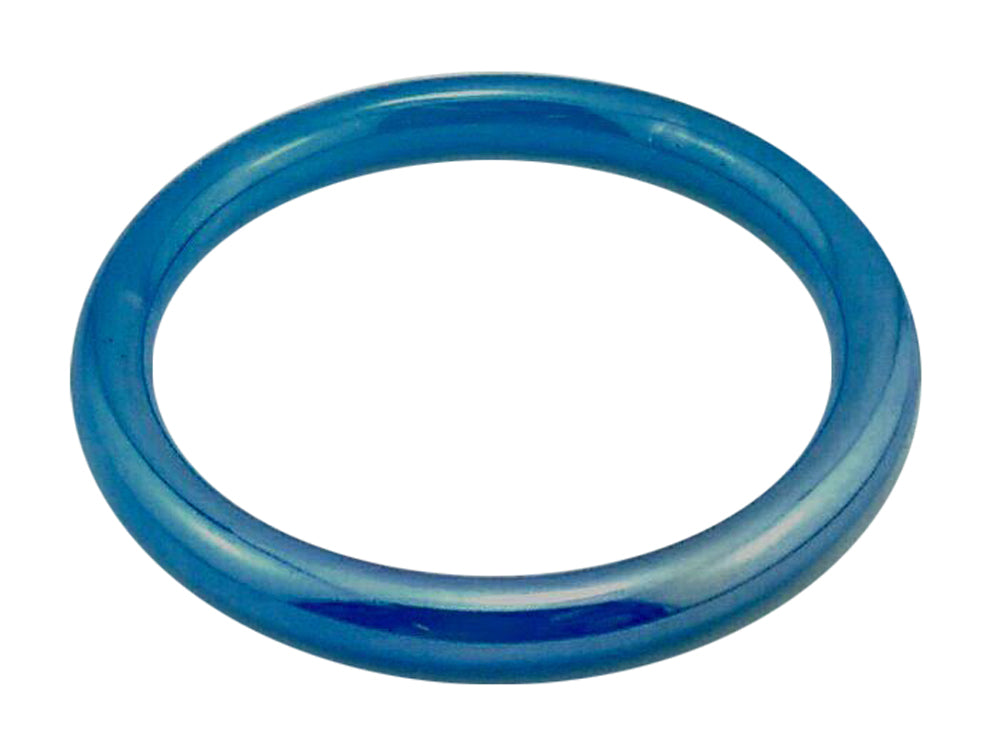 1850 - 1 7/8" Blue Jade Bangle - |Clear-174|