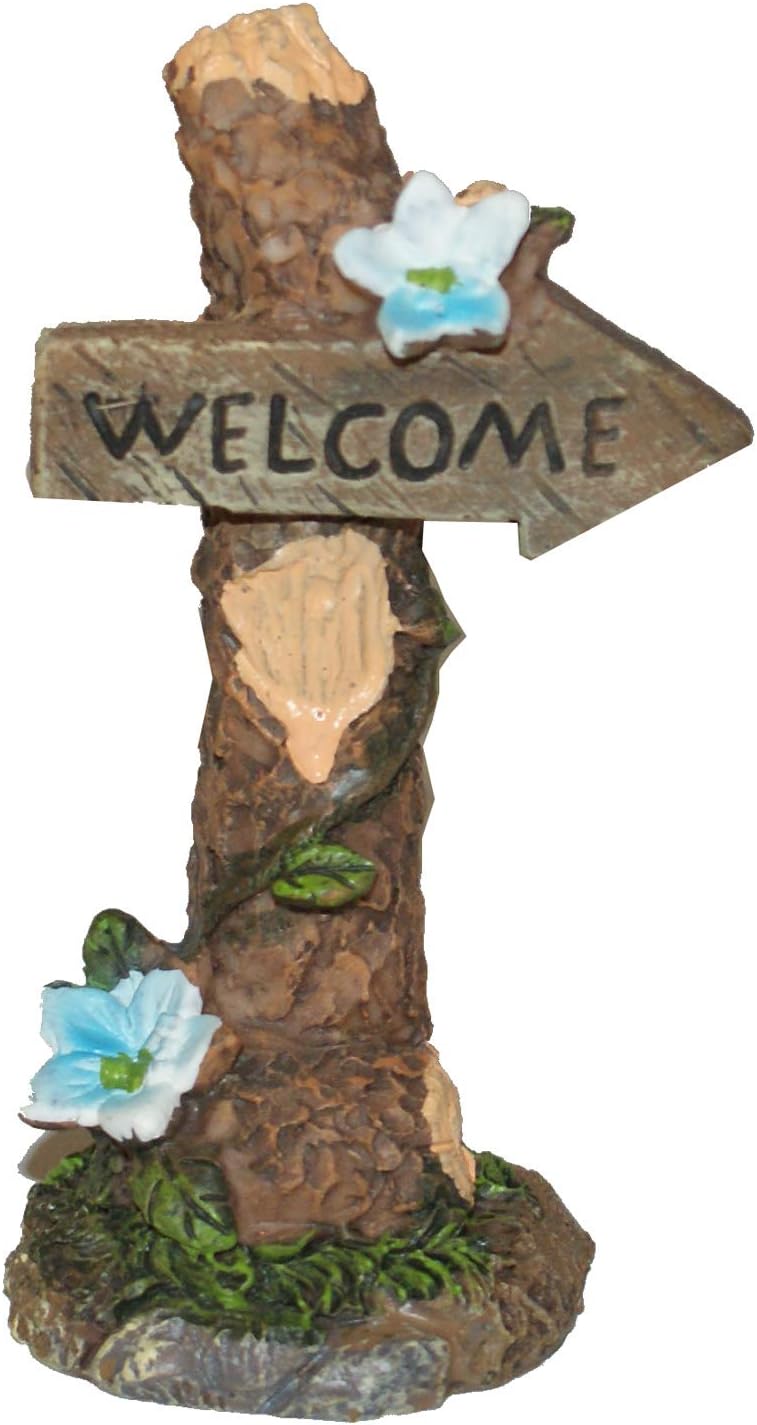 1873 - 4" Color Welcome Arrow Sign |14-20|