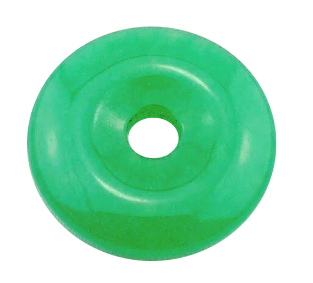 1886 - Jade Real Lifesaver Pendant - |Clear-142|