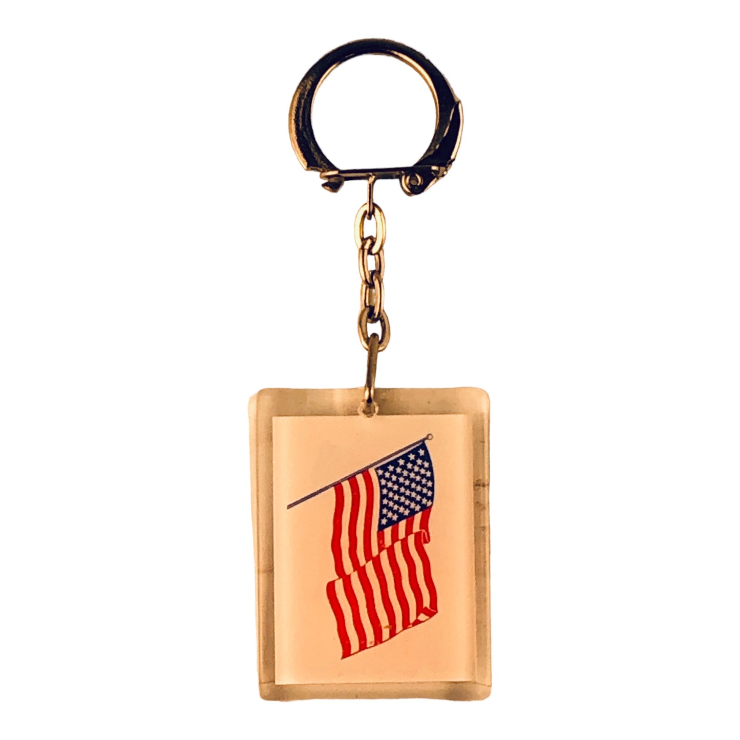 1960 - Set Of Six Keychain American Flag |DVD-40|