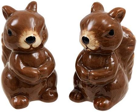 1970 - Squirrel Salt & Pepper Shaker Set 3" - |4-22|