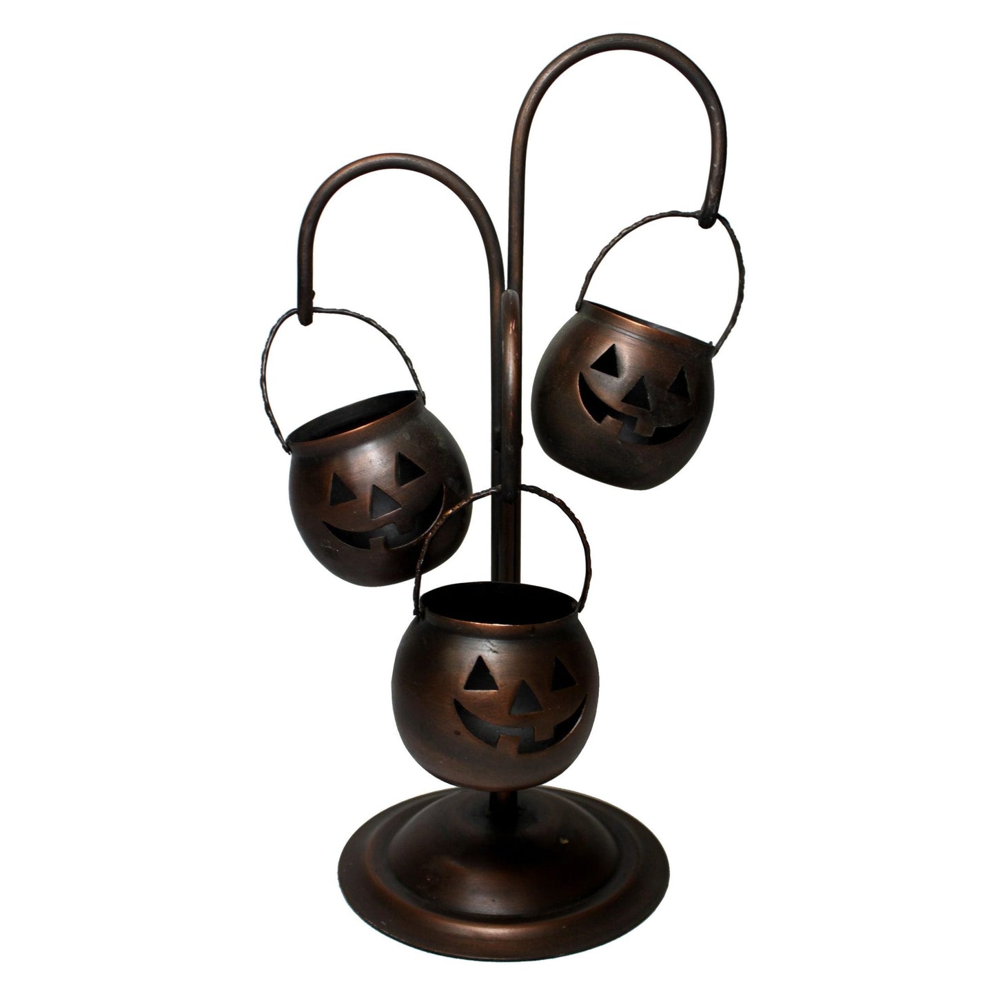 2023 - 14" Copper Pumpkin Tea Lights |15-30|