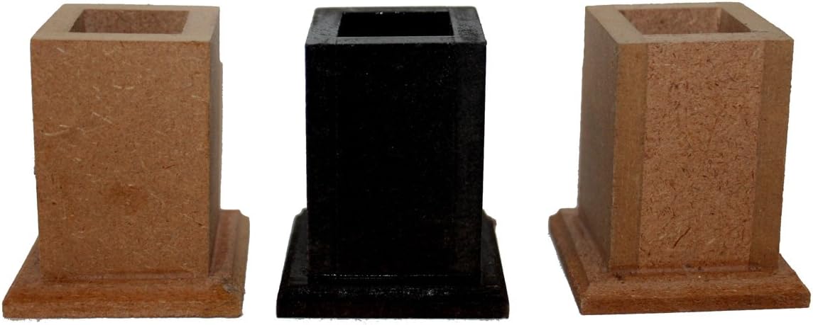 20317 - SET OF THREE 2" PLASTIC Toothpick Holder |4-18|