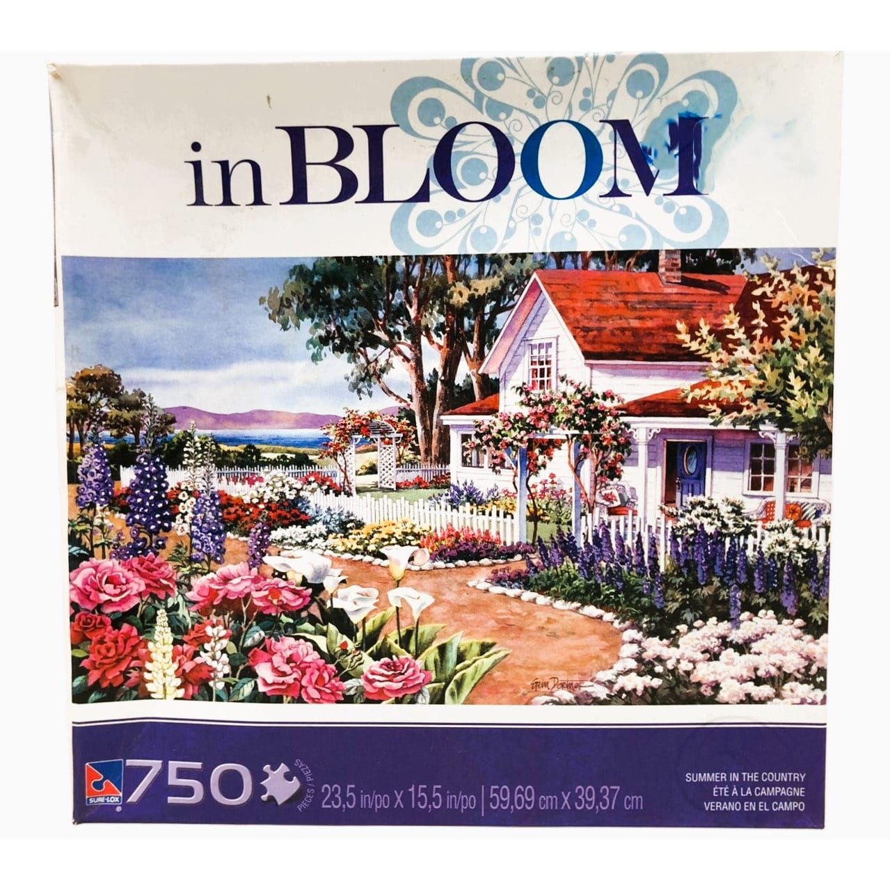 2058 - Summer in the Country in Bloom 750 Very Good Puzzle |GR-7|