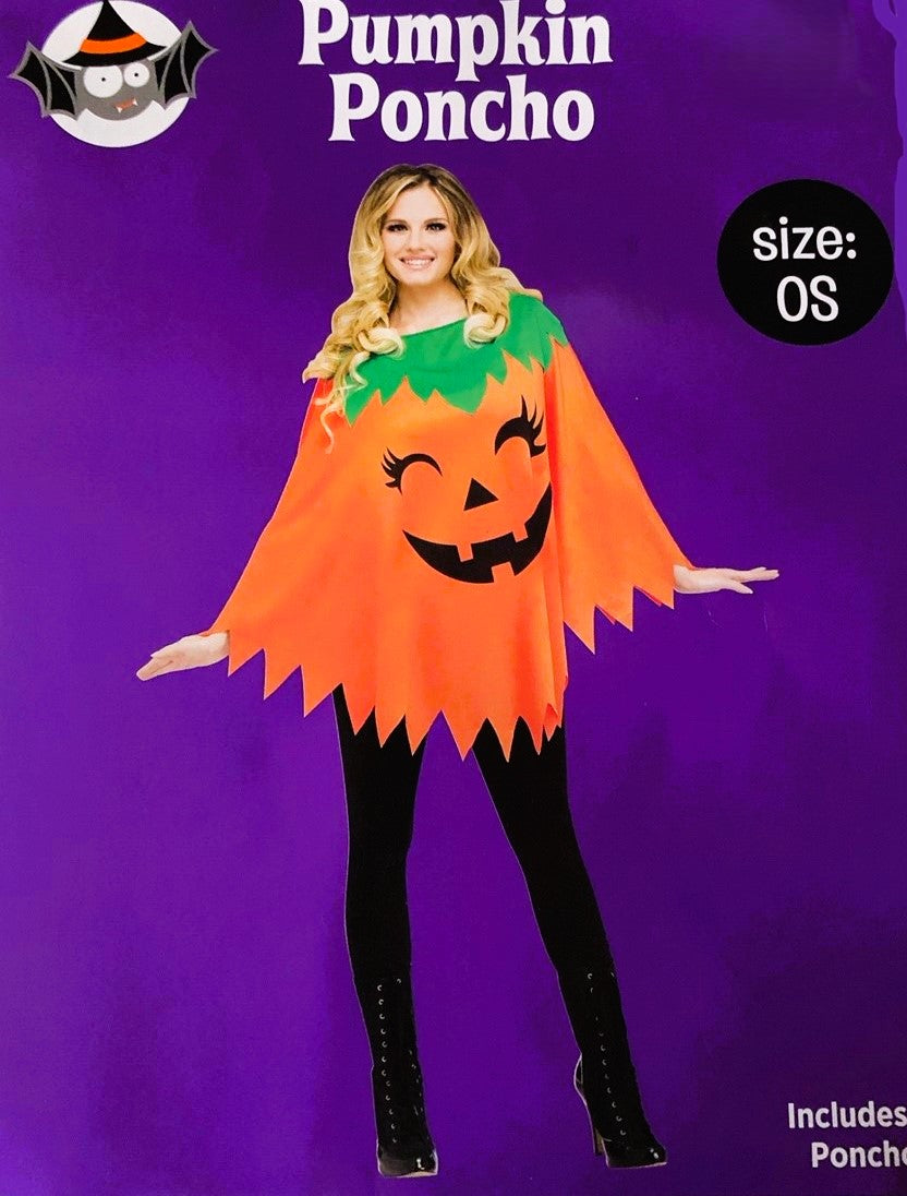 21295 - Pumpkin Pancho One Size |BHA-15|