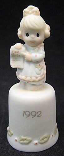 2167 - Precious Moments 1992 But the Greatest of These is Love Thimble |1-6|