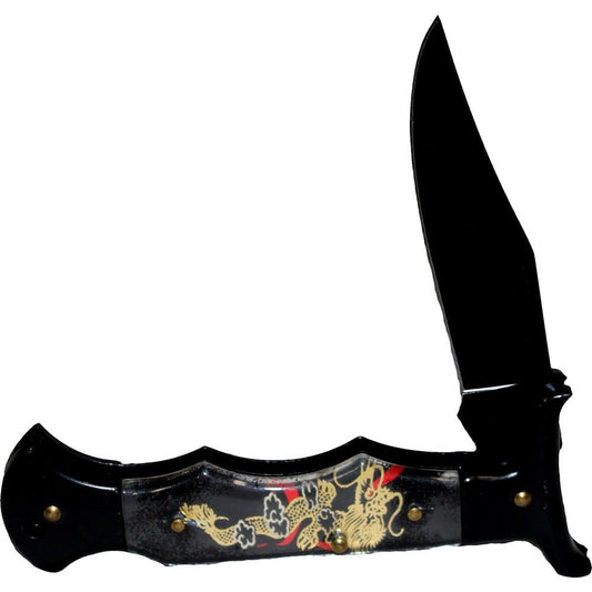 2173 - Knife Dragon Black Blade - |106/Store| Cannot list on eBay