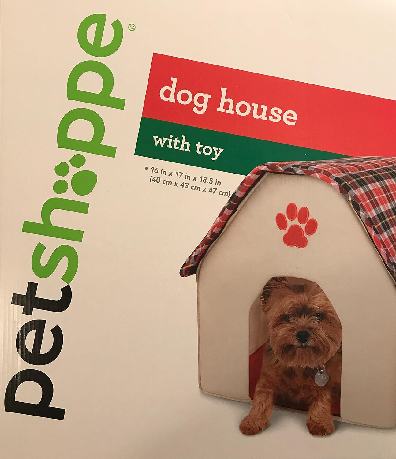 21875 - Petshoppe Dog House w Toy Small