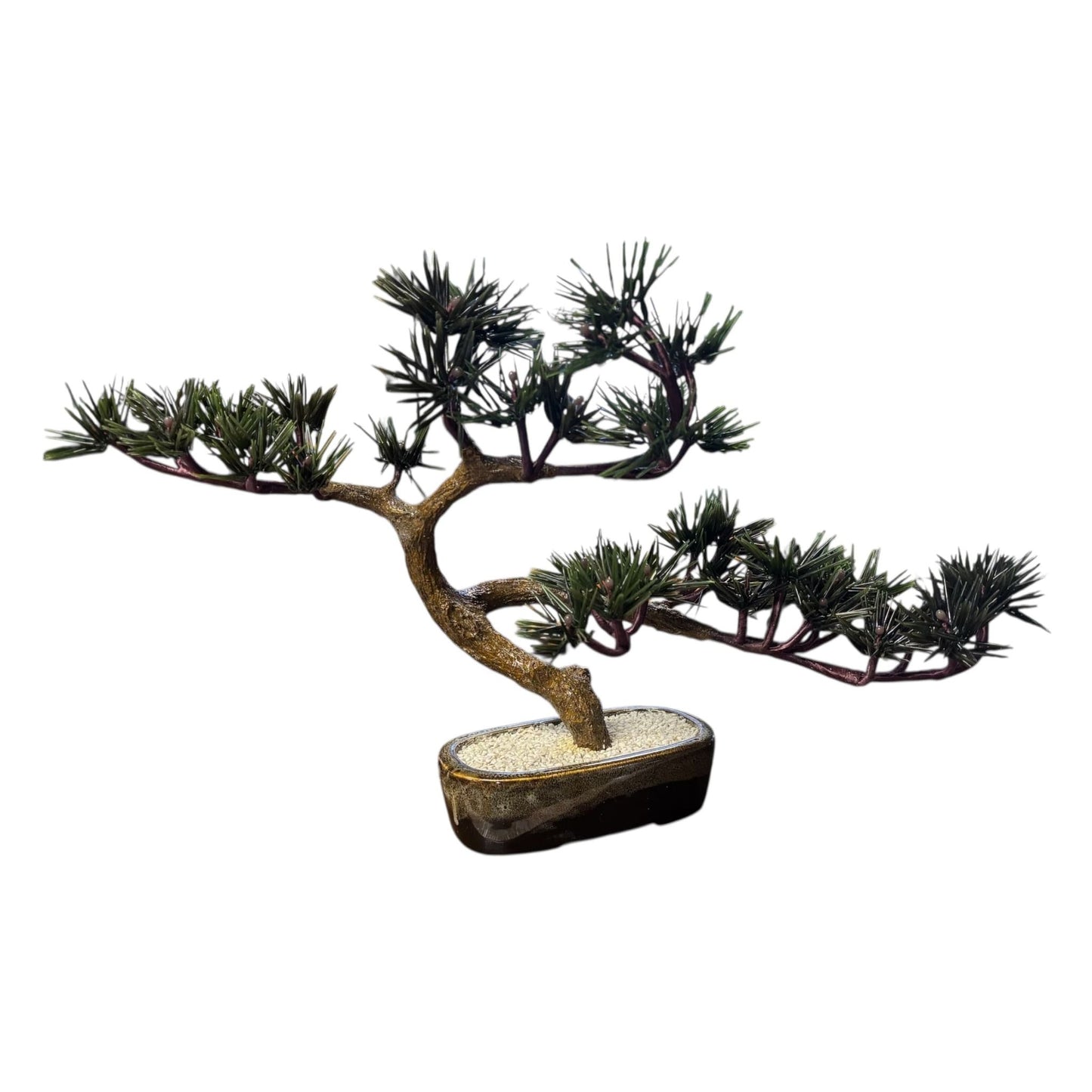2232 - 21" Faux Green Bonsai - Spiky - |Z-72|