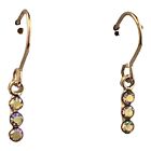 22448 - High-Quality French Hook Rhinestone Jewelry Set, 3 Pieces in Clear Finish |Clear-91|