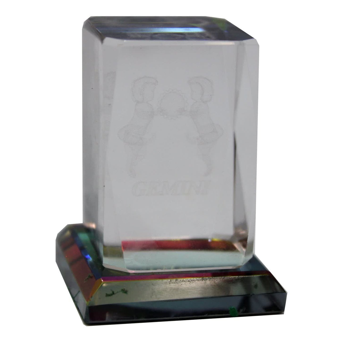 2263 - 2.5" Pedestal Crystal - Gemini - |LD|