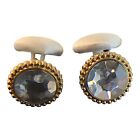 22648 - High-Quality Reversible Cufflinks for Elegant Women Jewelry Collection |Clear-91|