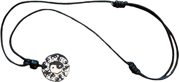 2270 - Claymatic Yin Yang Black White