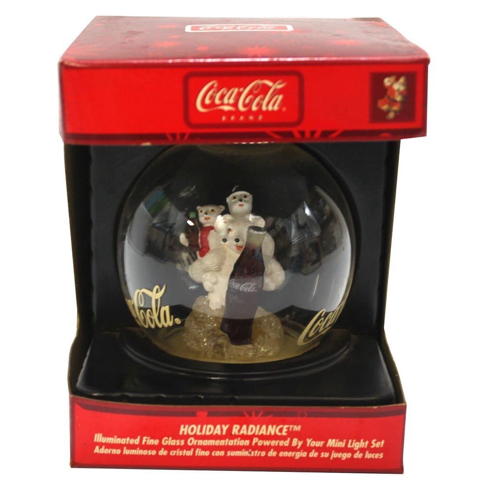 233 - Coca Cola Bear Xmas Bulb - |22-2|