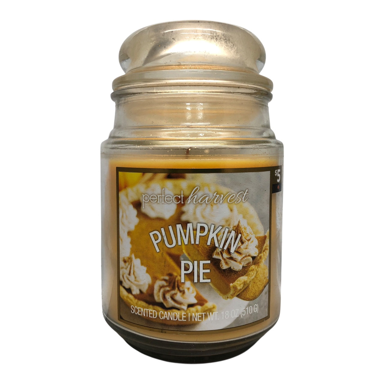 2382 - 18 Oz Pumpkin Pie Jar Candle |Scent 4|