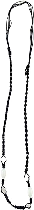 2398 - Small White Quartz Bead Necklace - |Clear-20|
