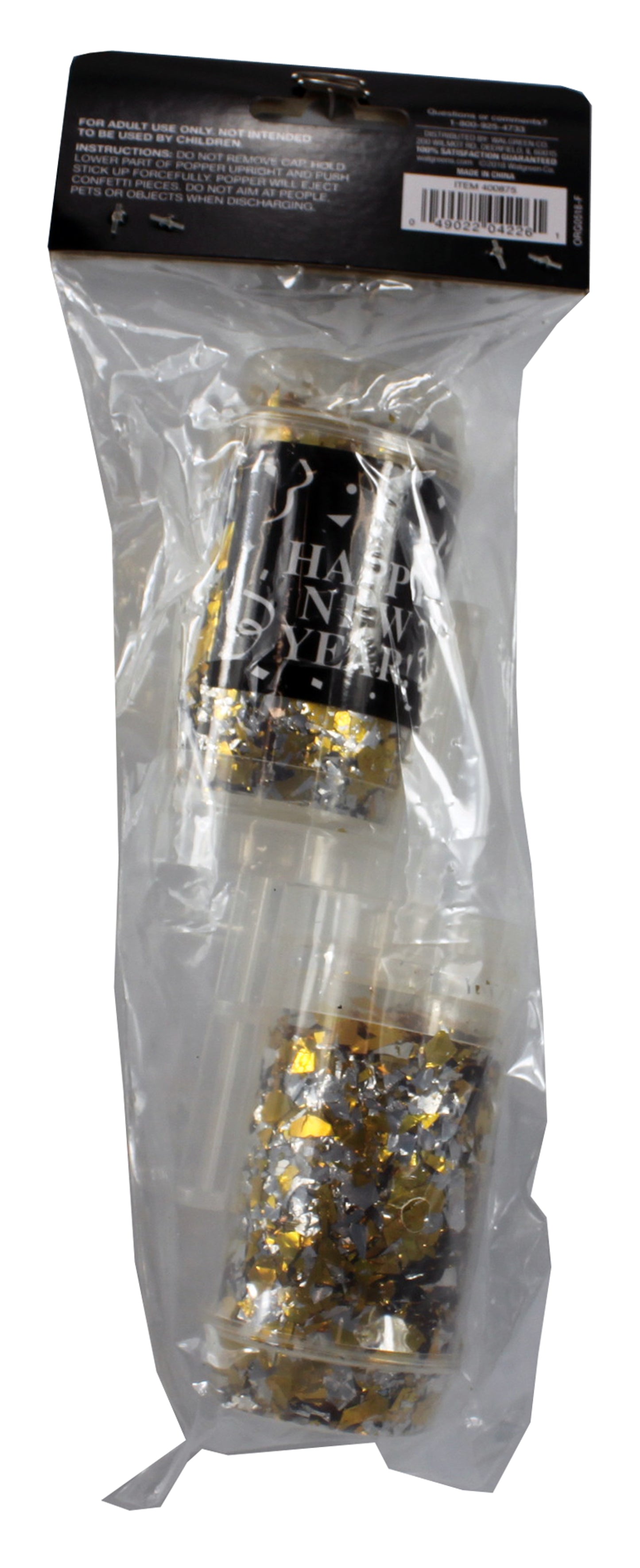 24305 - Two New Year Confetti Poppers |Pod 1-69|