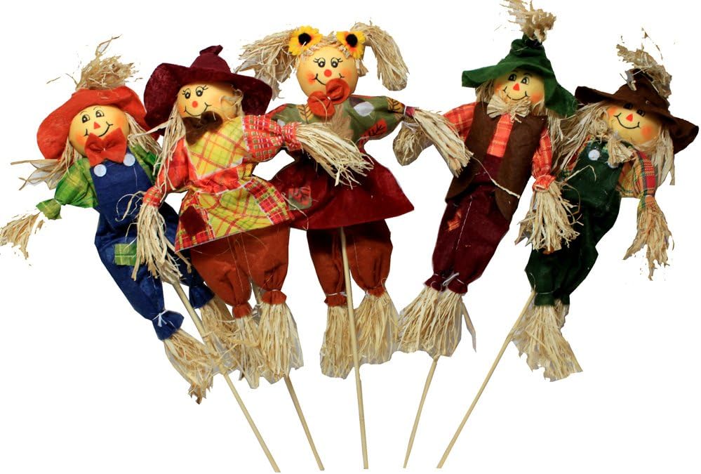 2438 - 16" Scarecrow Pic Assorted - |Pod 2-40|