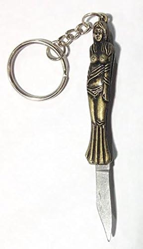 2452 - Sexy Lady Knife Keychain - |DVD-37|