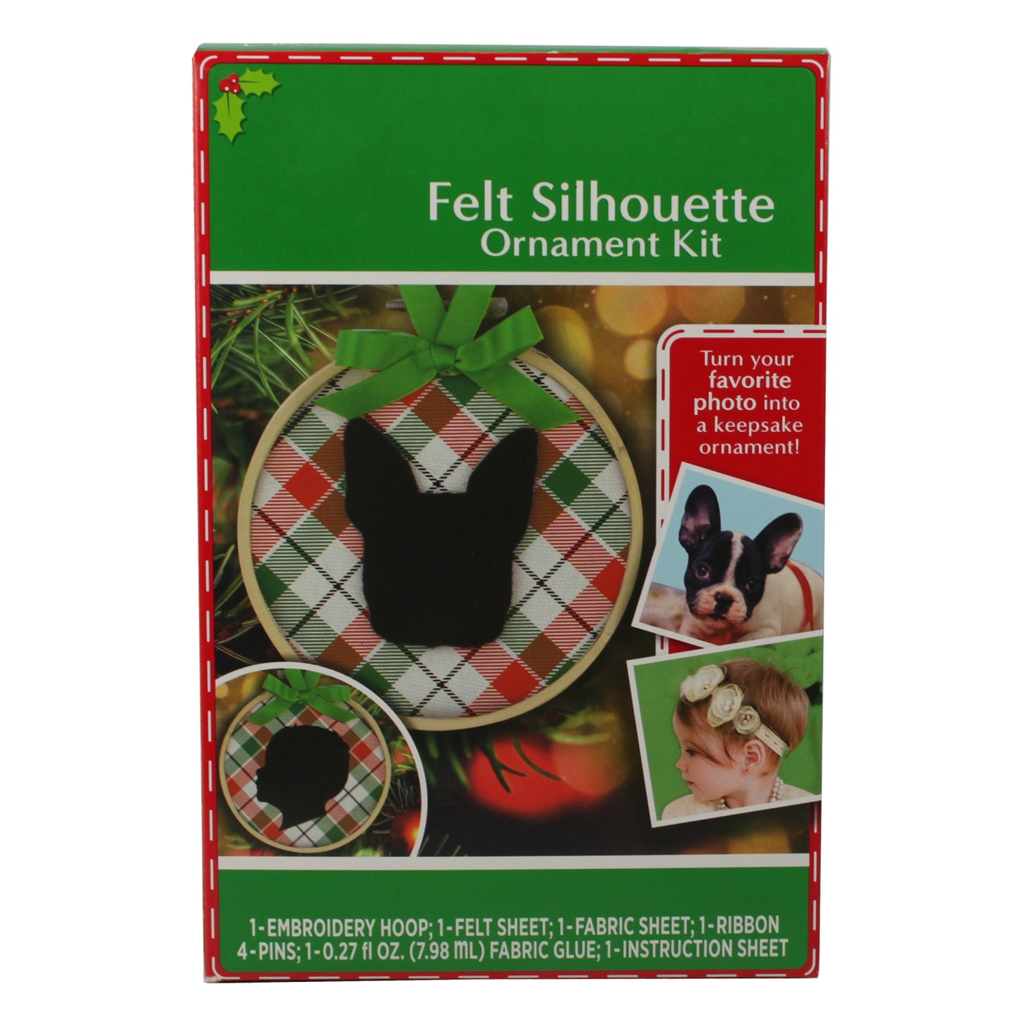 24593 - Felt Silhouette Ornament Kit |Pod 2-56|