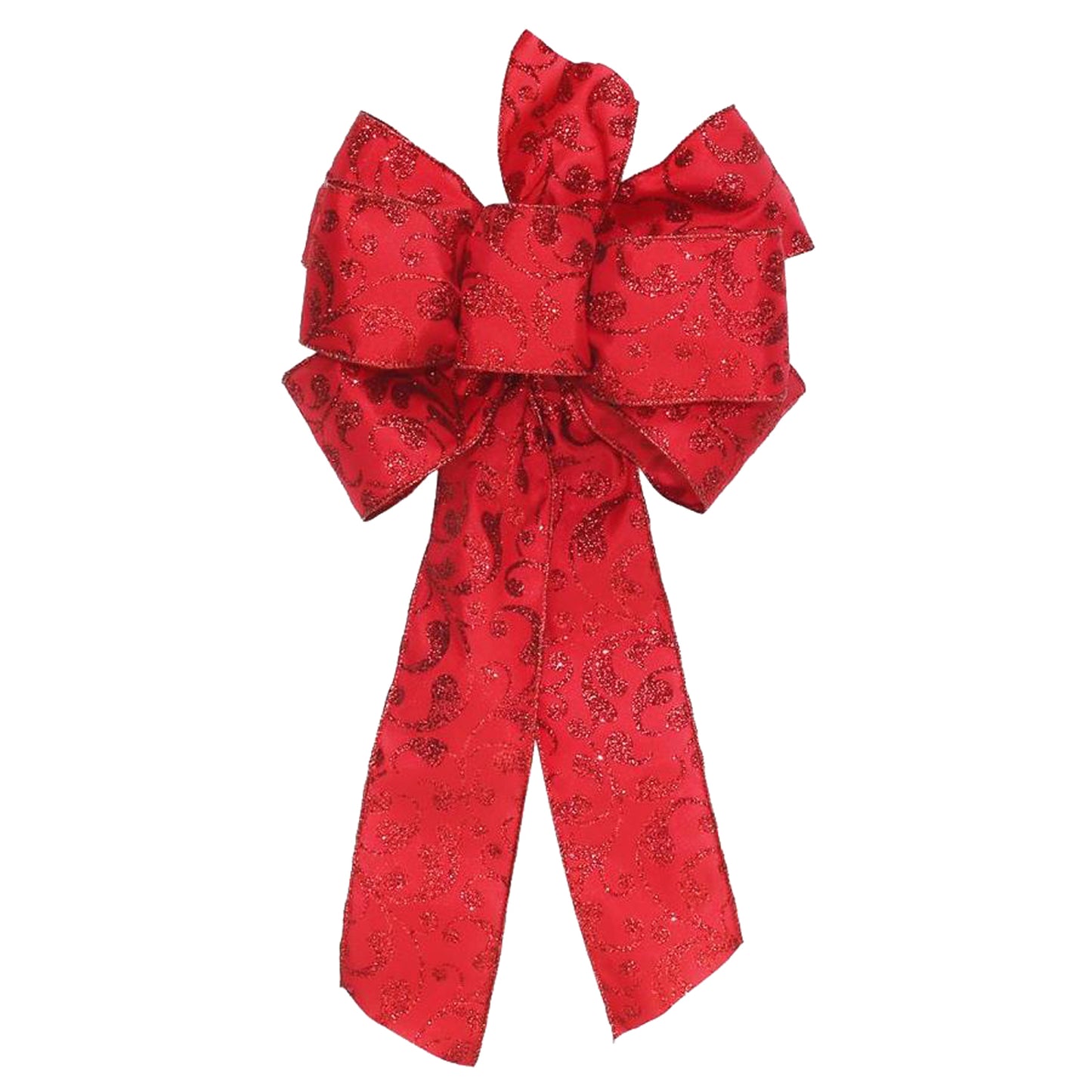 24655 - Red Satin 8" x 17' Bow |Pod 2-62|
