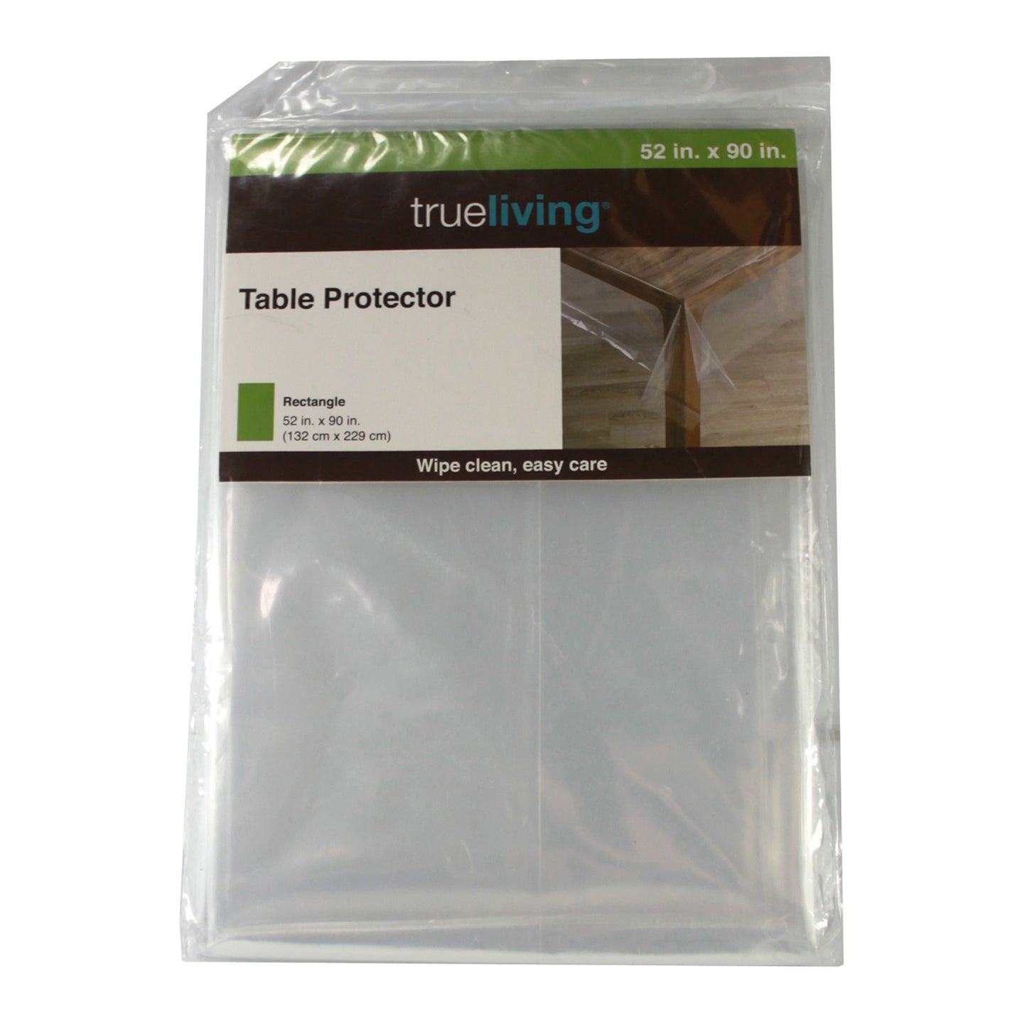 25012 - Set of Two 52x90 Clear Table Protector |22-1|