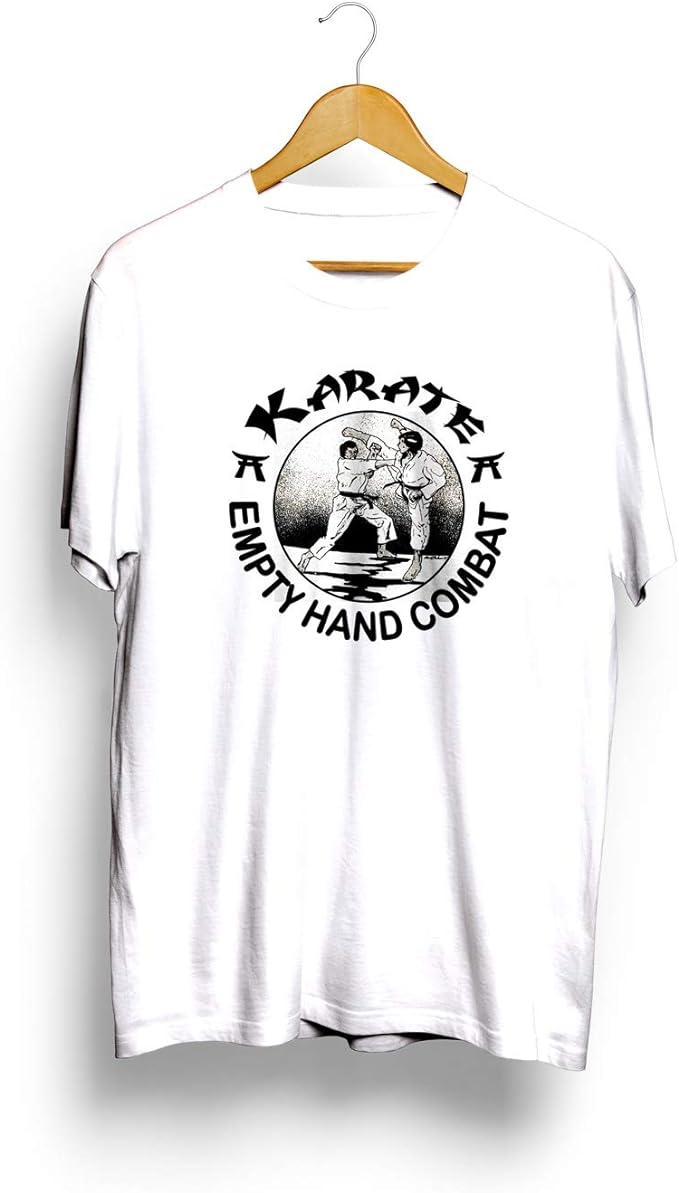 10721 - Karate Empty Hand Combat Child Large 14-16 White T-Shirt