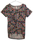 25292 - Classic Women's T-Shirt with Small Red Flowers Design and Free Shipping Option |BH-HALL|