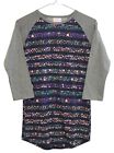 25293 - Elegant Xxs Black Purple Blue Lularoe Apparel With Free Shipping Options |BH-HALL|