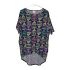 25330 - High-Quality Women's Irma XXS in Navy, Yellow, and Pink Design |BH-HALL|