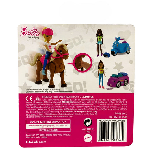 25590 - Barbie On The Go Love Pony |1-31|
