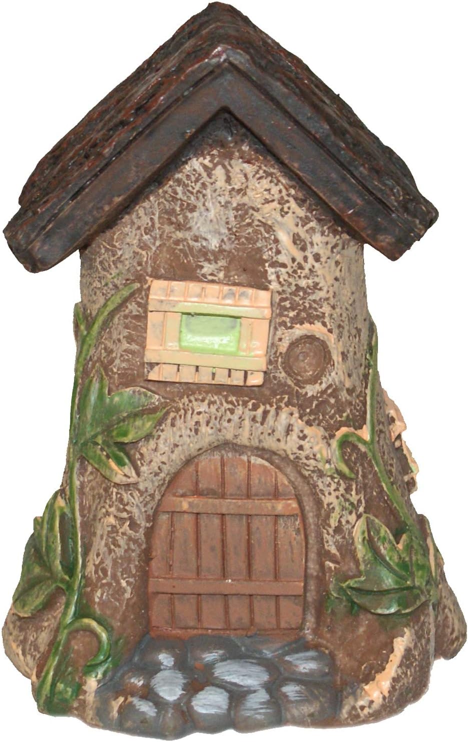2614 - 4" Brown Tree House - Vines - |1.11|