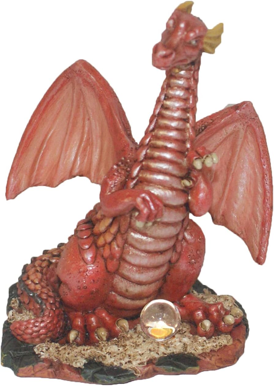 2628 - 4" Red Dragon - Stand on Snow - |Z-83|