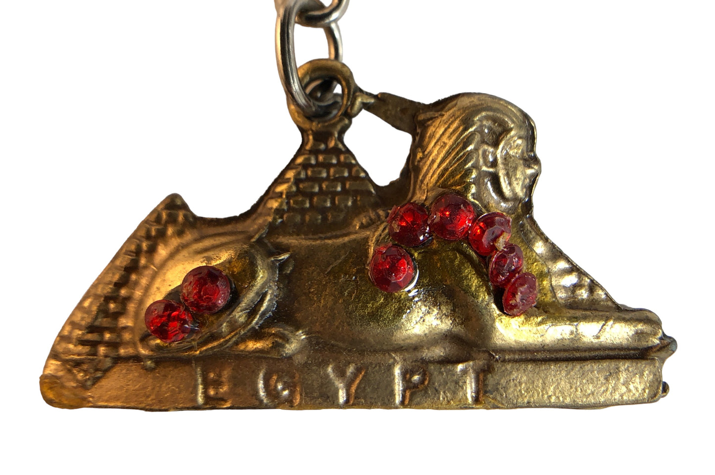 26448 - Keychain Golden Sphinx Bought in Egypt |DVD-37|