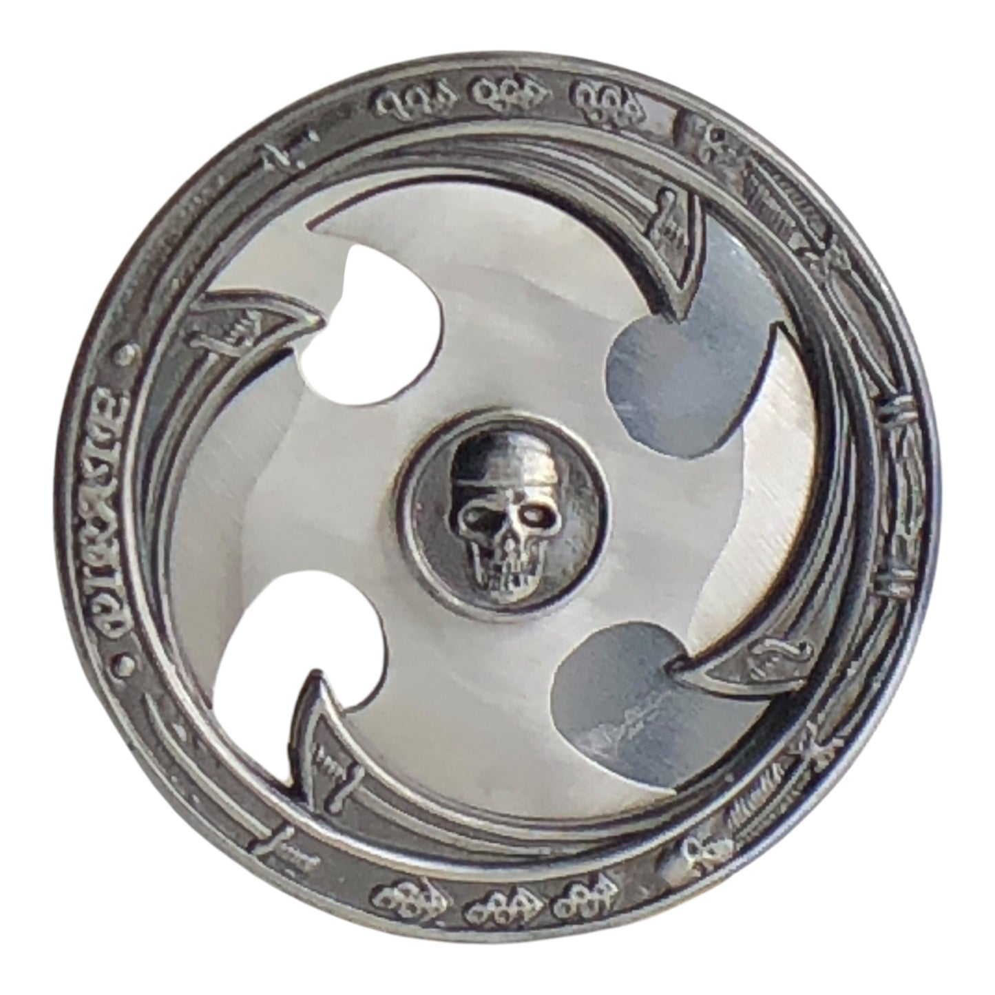 2652 - Pirate Belt Throwing Star Buckle Accessory |12-E|
