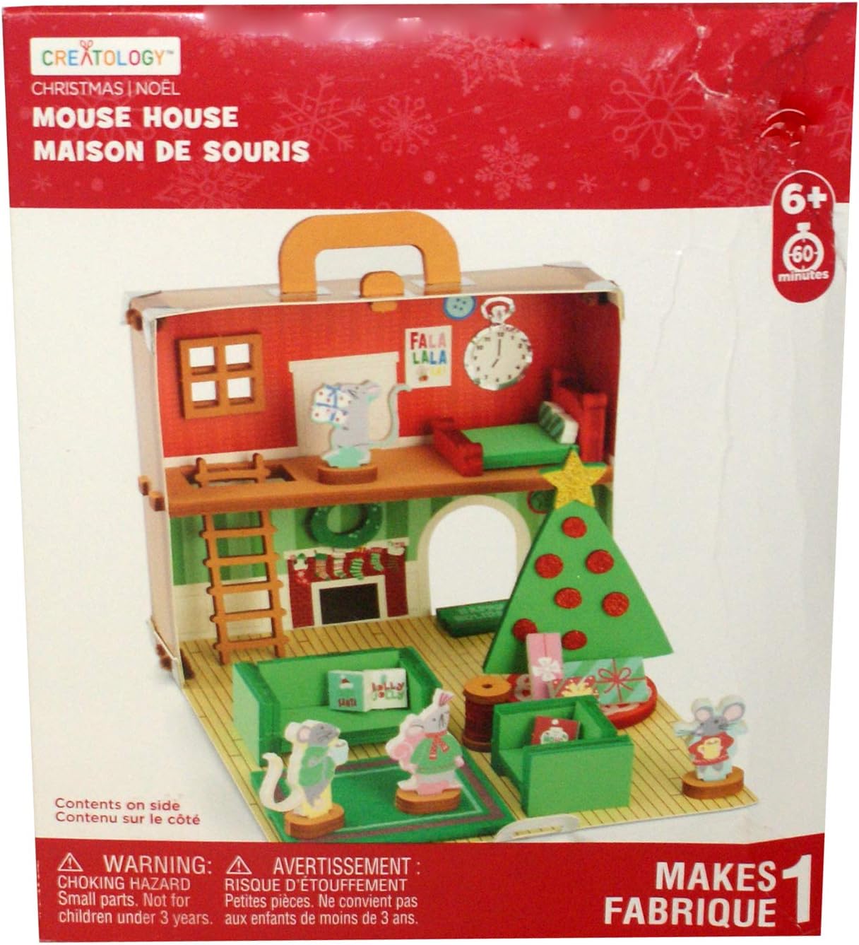 26944 - Creatology Fabric Mouse House |GR-64|